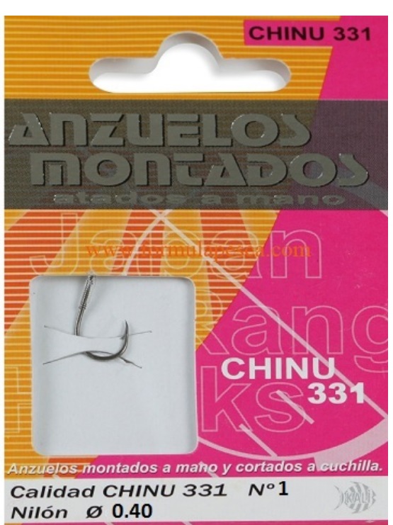 ANZUELOS MONTADOS CHINO N