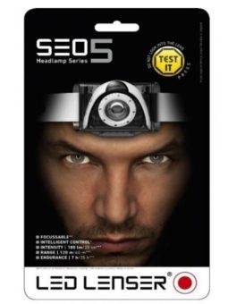 LED LENSER SEO 5 LINTERNA FRONTAL