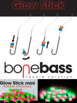 BONEBASS GLOW STICK MINI DOBLE COLOR
