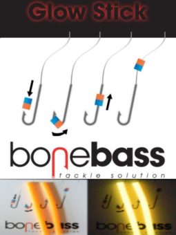 BONEBASS GLOW STICK ATRACTORES FOSFORESCENTES 50GS