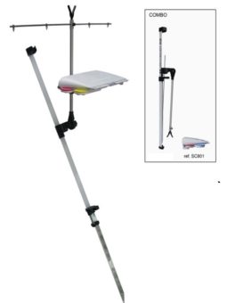 SOPORTE PERCHA BANDEJA ADC SURFCASTING RS412XL COMPETICION