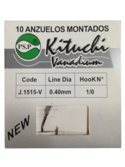 ANZUELOS MONTADOS RECTO KITUCHI CARBONO